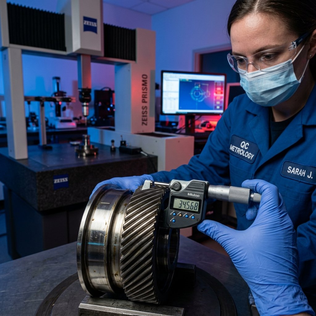 Precision Gear Metrology QC